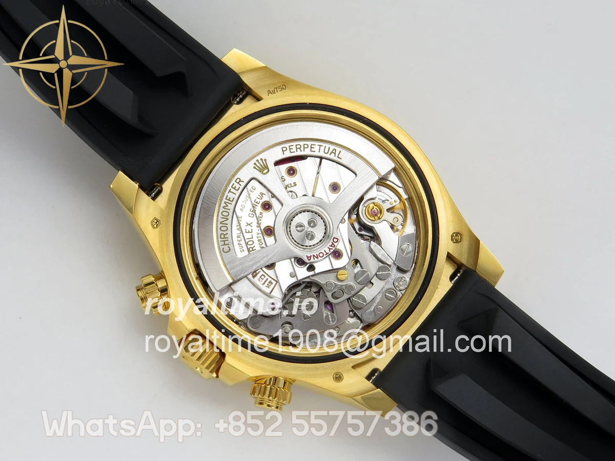 Rolex Daytona 126518 BTF Black Dial on Oysterflex Strap DD4131 (Weighted) 162g - Image 13