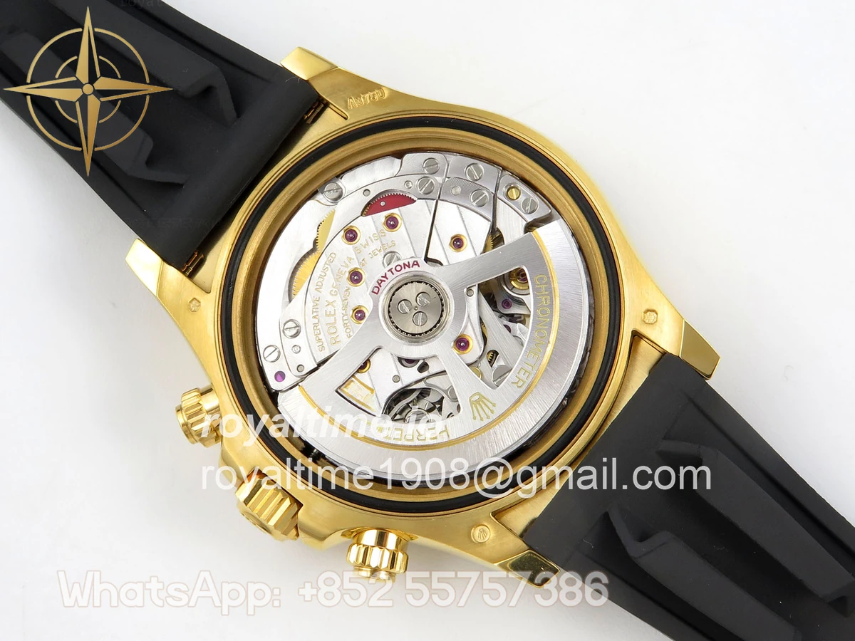 Rolex Daytona 126518 TMF White Dial on Oysterflex Strap DD4131(162g) - Image 13