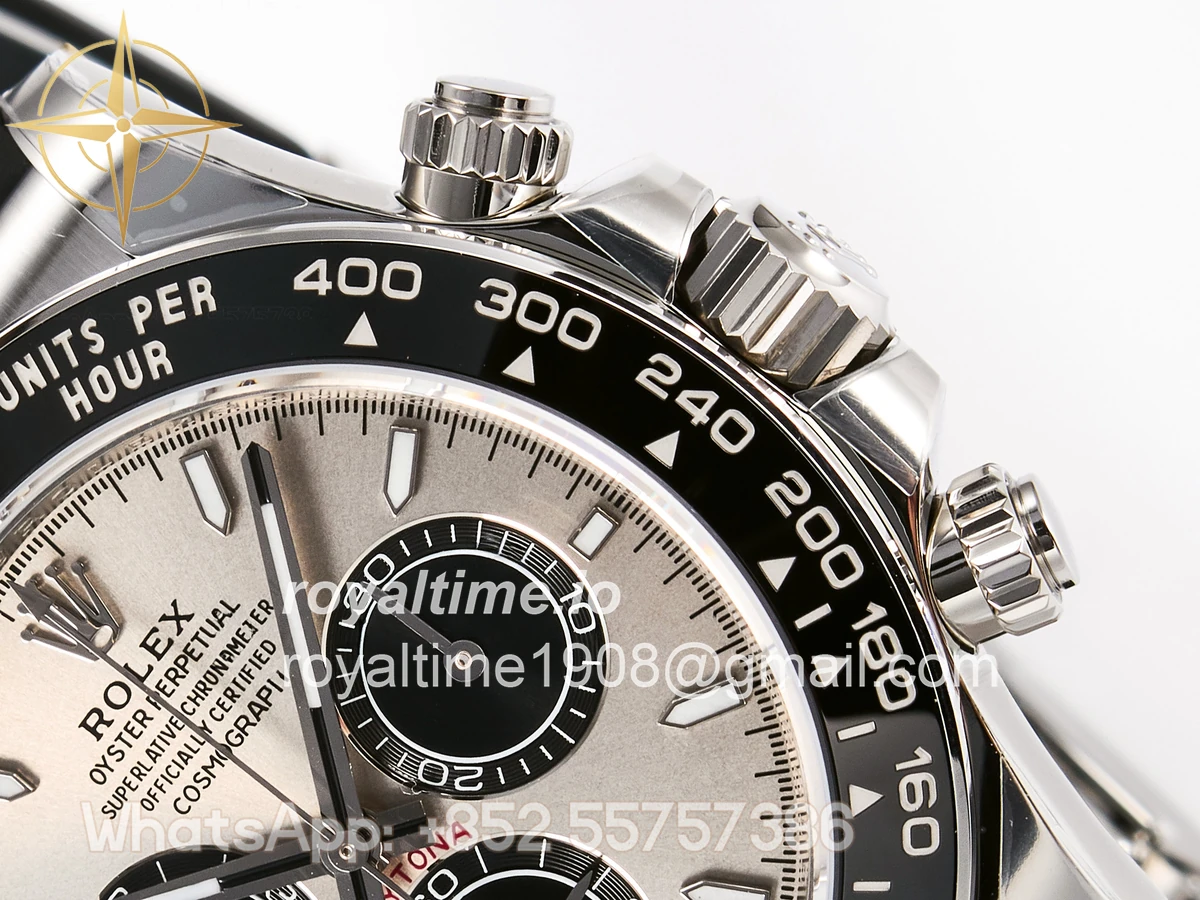 Rolex Daytona 126519 SS Clean Plus 904L Steel Gray/Black Dial on Oysterflex Strap DD4131 - Image 13