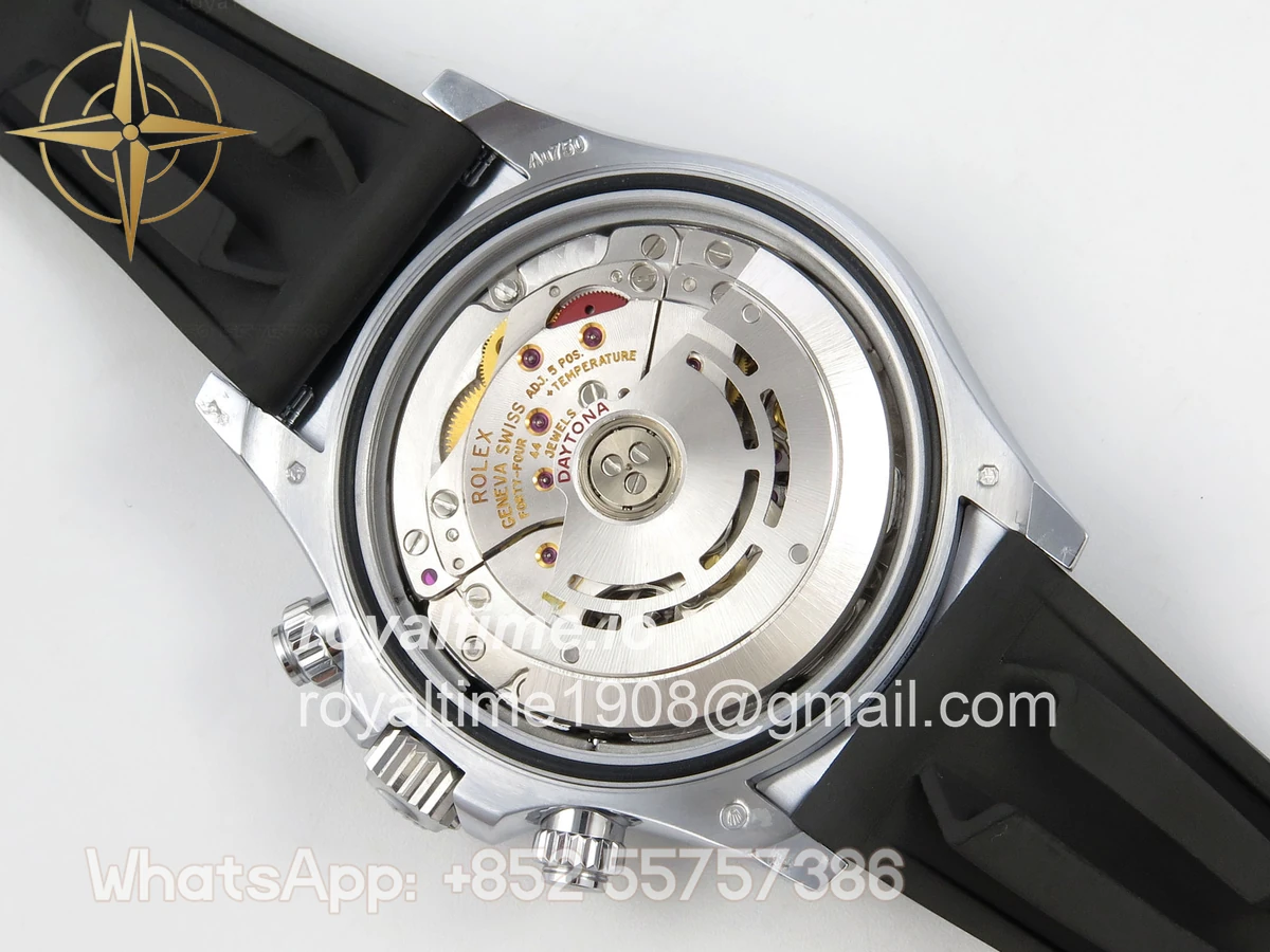 Rolex Daytona 126519 TMF Gray/Black Dial on Oysterflex Strap SH4131 (Weighted) - Image 13