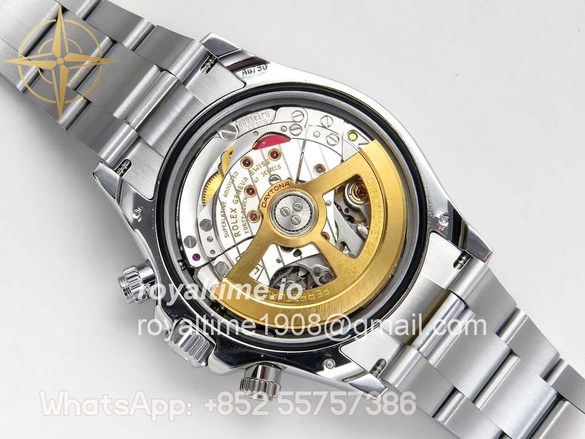 Rolex Daytona 126529 LN Le Mans QF on SS Bracelet JH4132 (Free Sprung) Weighted 175g - Image 13