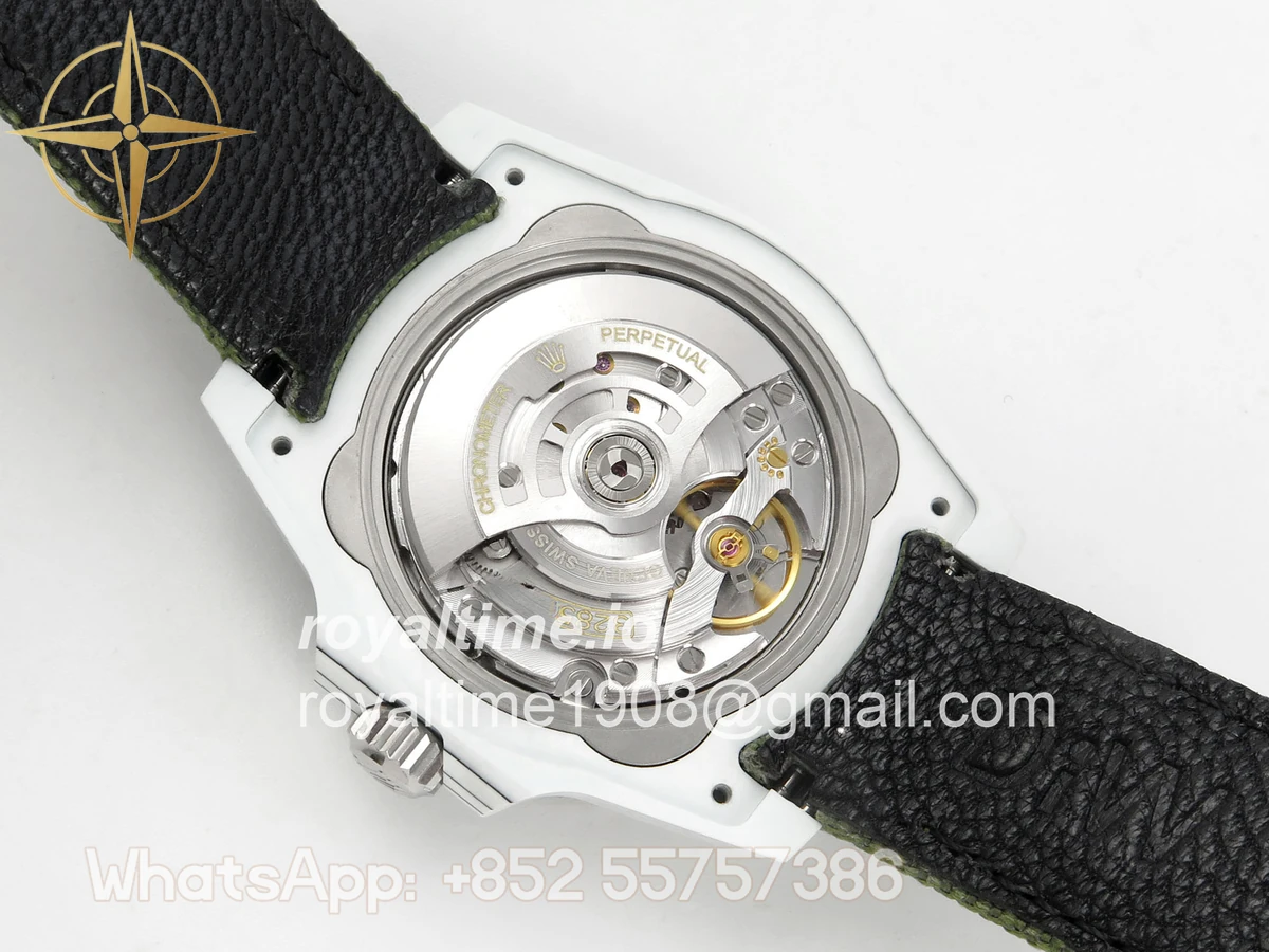 Rolex GMT Master DiW "VERDANT GRAY" DIWF on Green Nylon Strap VR3285 - Image 13