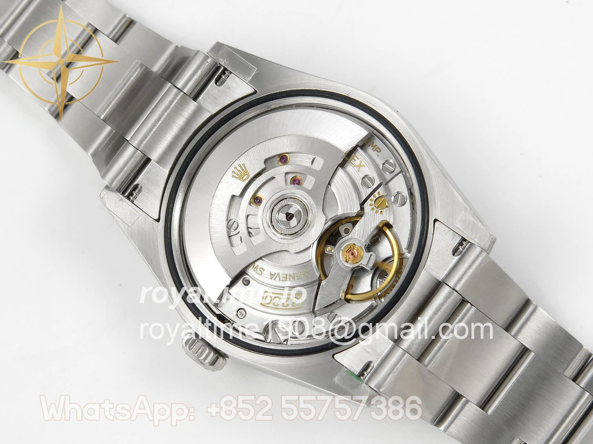 Rolex Oyster Perpetual 36mm 126000 QF 904L Steel Pistachio Green Dial on SS Bracelet VR3230 - Image 13