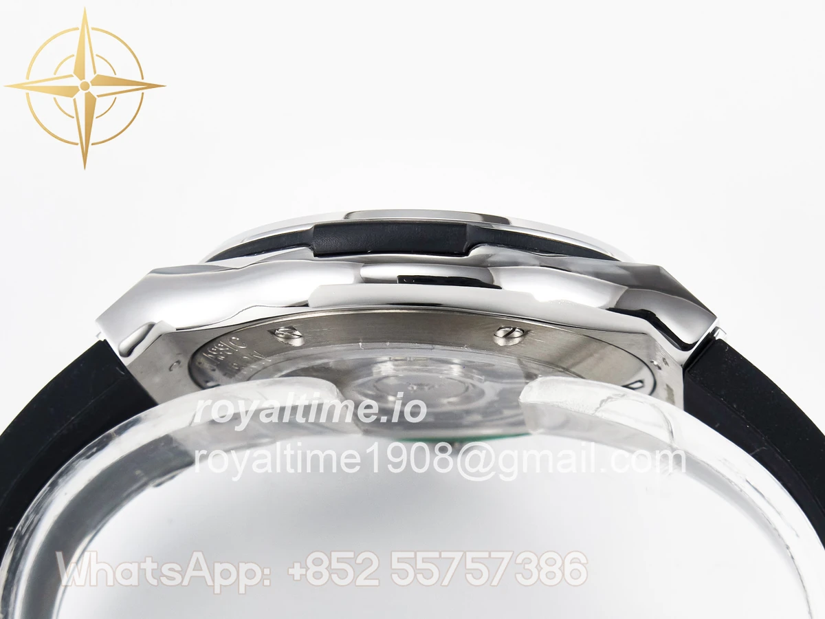 Hublot Classic Fusion Bang 42mm HBF Black Dial on Black Rubber Strap A2892 - Image 13