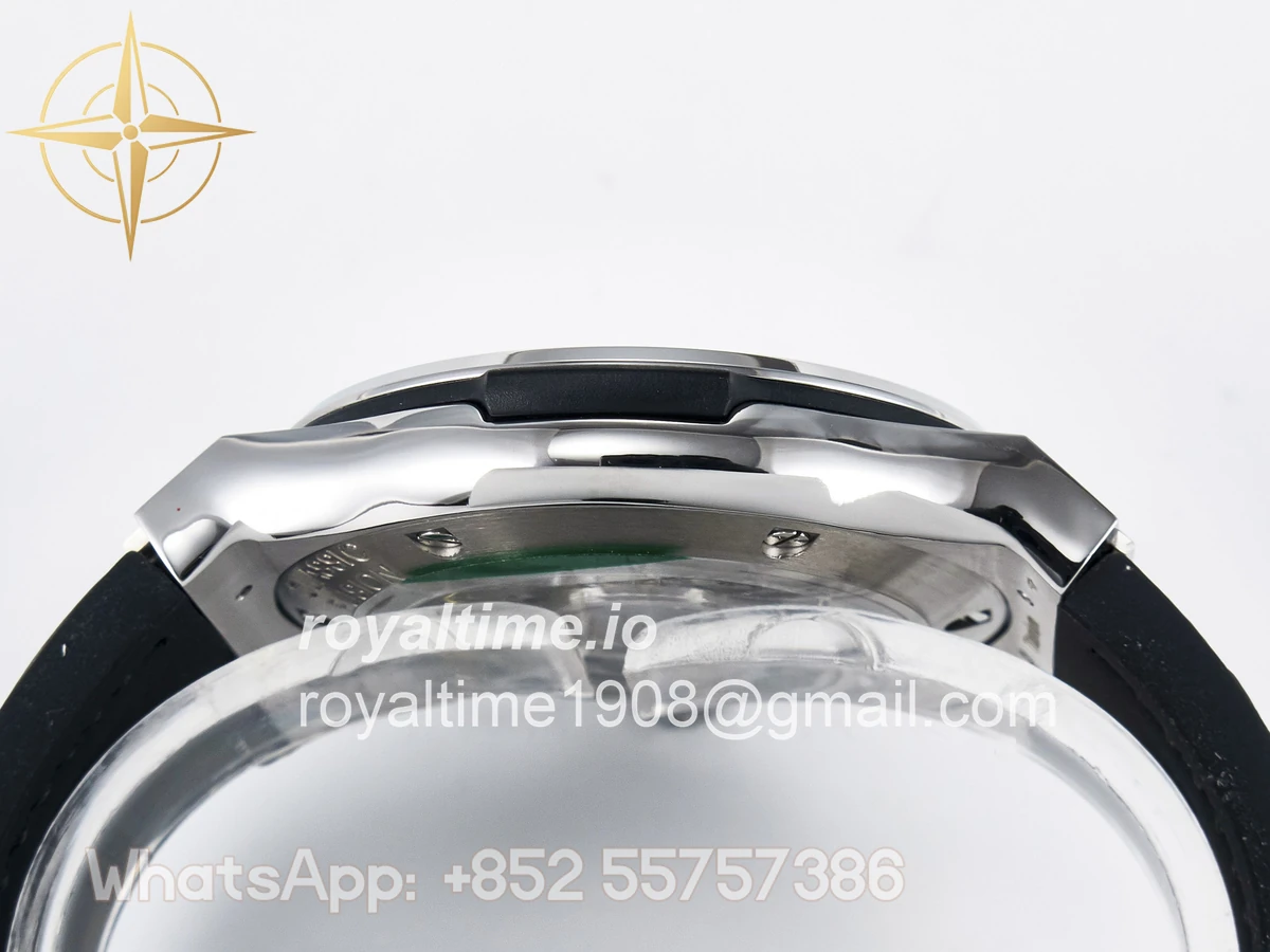 Hublot Classic Fusion Bang 42mm HBF Gray Dial on Gray Leather Strap A2892 - Image 13