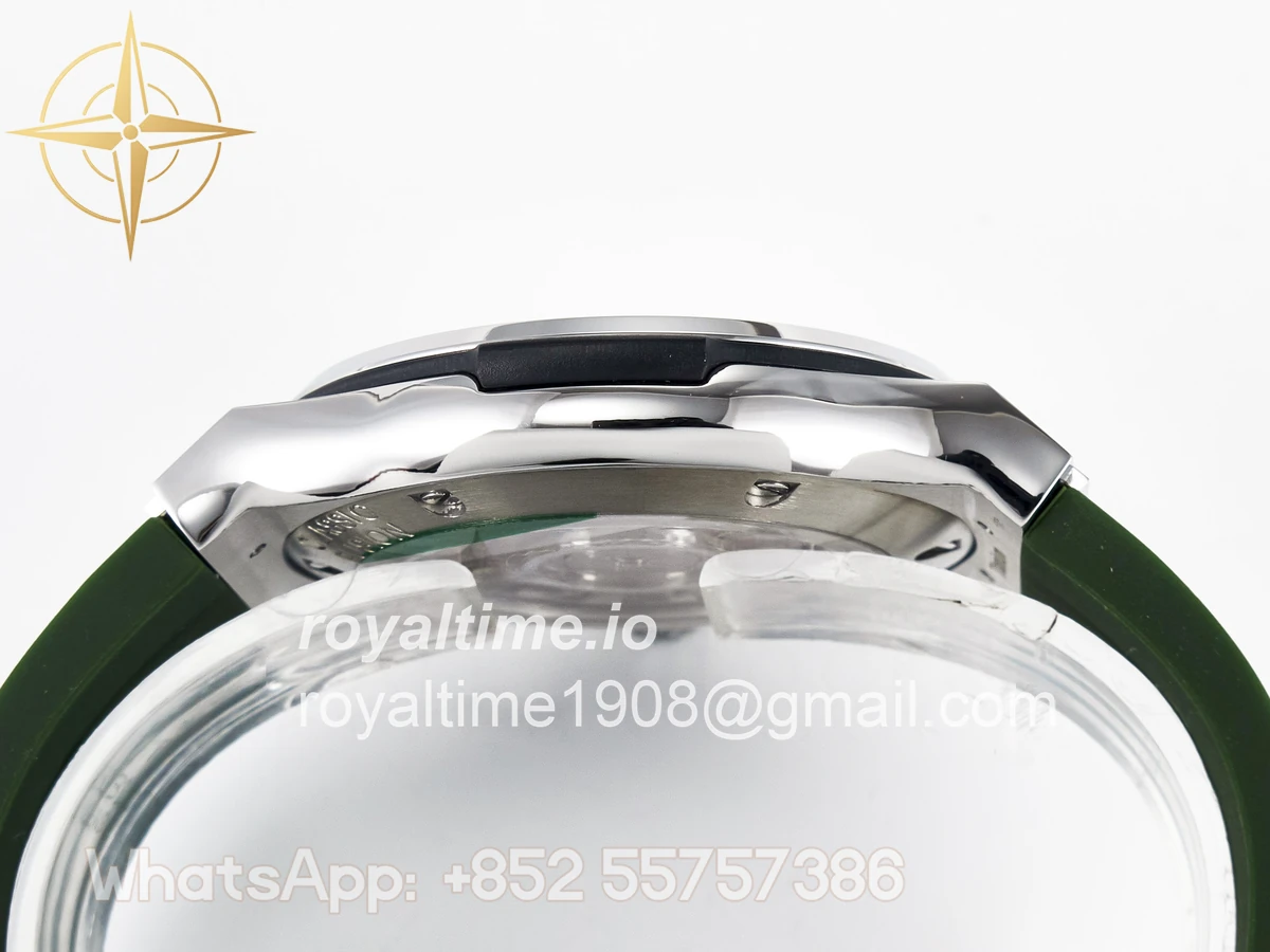 Hublot Classic Fusion Bang 42mm HBF Green Dial on Green Rubber Strap A2892 - Image 13