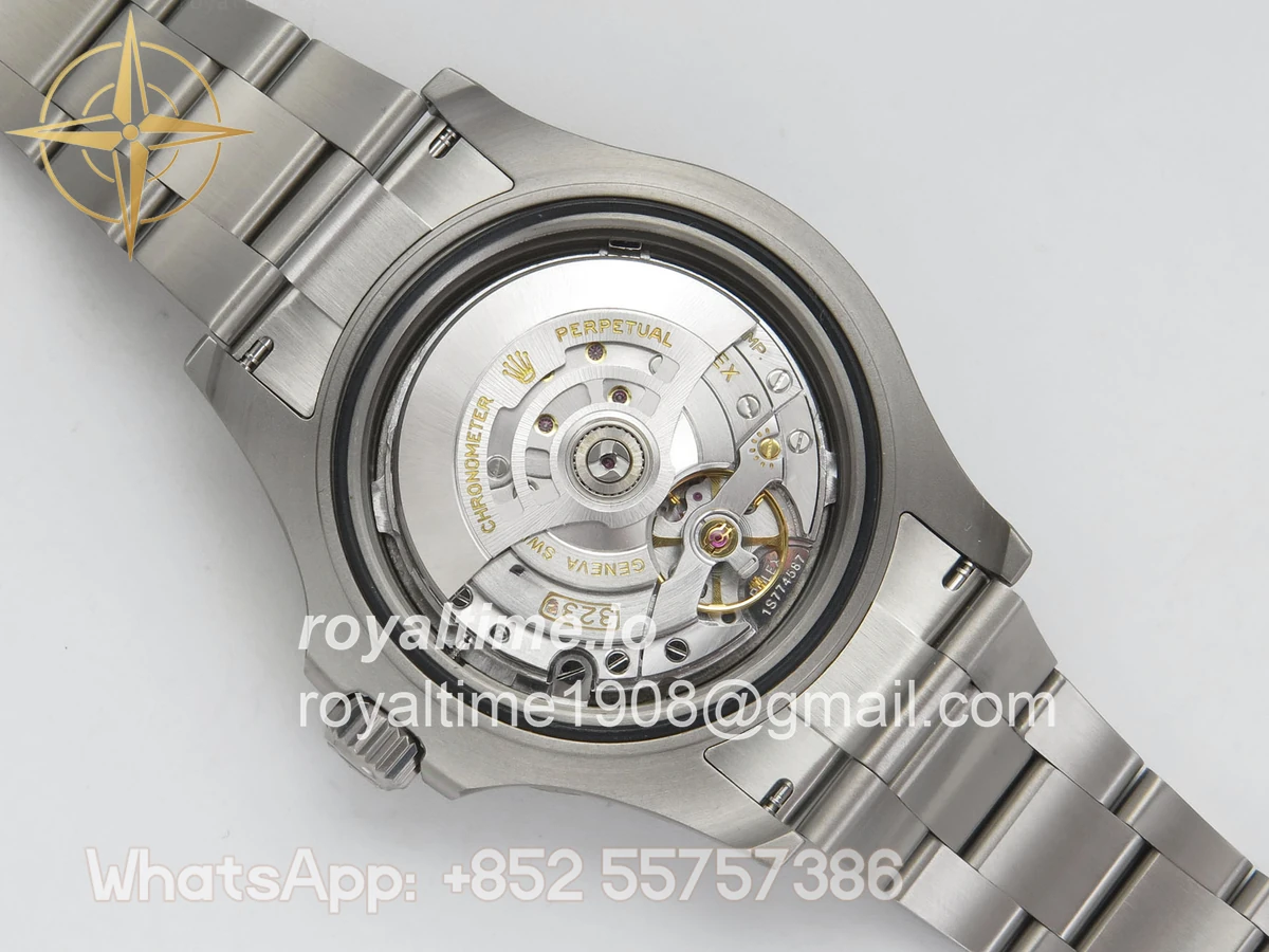 Rolex Yacht-Master 226627 Titanium QF Black Dial on Titanium Bracelet JH3235 V18 (Free Sprung) - Image 13
