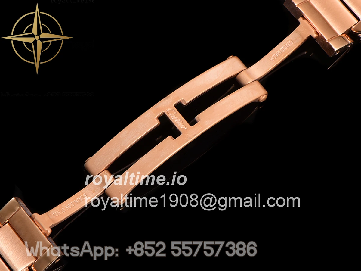 Cartier Tank Anglaise 30.2mm White Dial in Rose Gold - Image 13