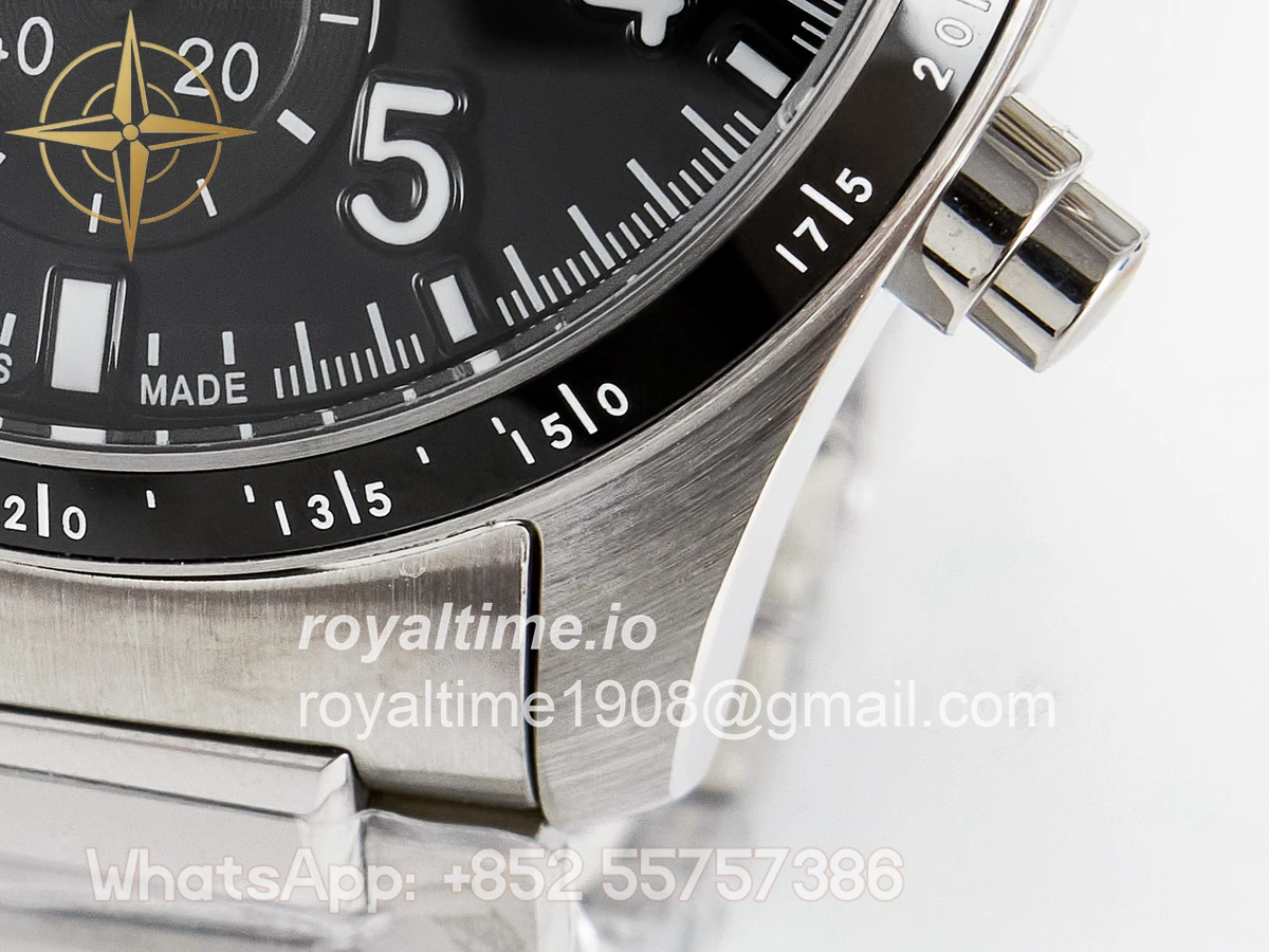 IWC Pilot’s Watch IW388307 BLSF Performance Chronograph 41mm Mercedes-AMG F1 Team SS Black Dial On Stainless steel bracelet A7750 to 69385 - Image 13