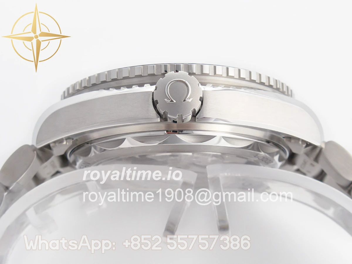 Omega Planet Ocean 600M 39.5mm VSF Black Dial Black Ceramic Bezel on SS Bracelet A8800 - Image 13