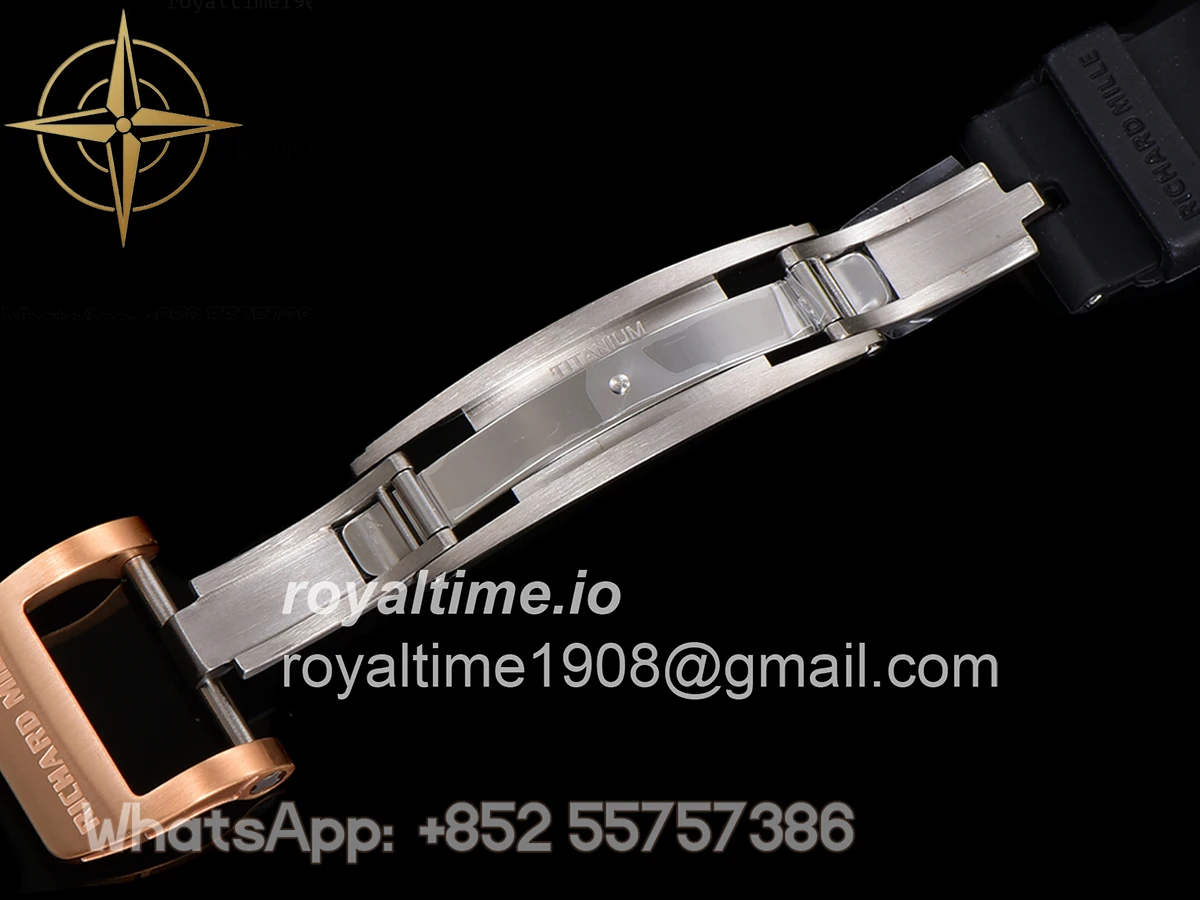 Richard Mille RM 007 Automatic Ladies Black Ceramic Red Lips Diamond - Image 13