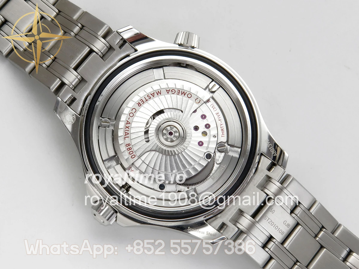 Omega Seamaster Diver 300M SS ORF Green Ceramic Green Dial on SS Bracelet OR8800 - Image 13