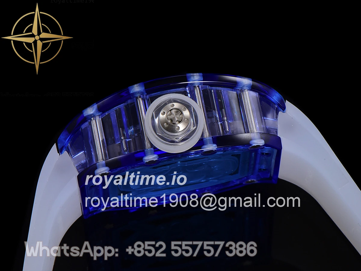 Richard Mille RM 027-01 Tourbillon Blue Sapphire Skull - Image 13