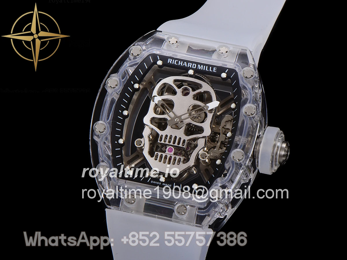 Richard Mille RM 027-01 Tourbillon Sapphire Skull - Image 13