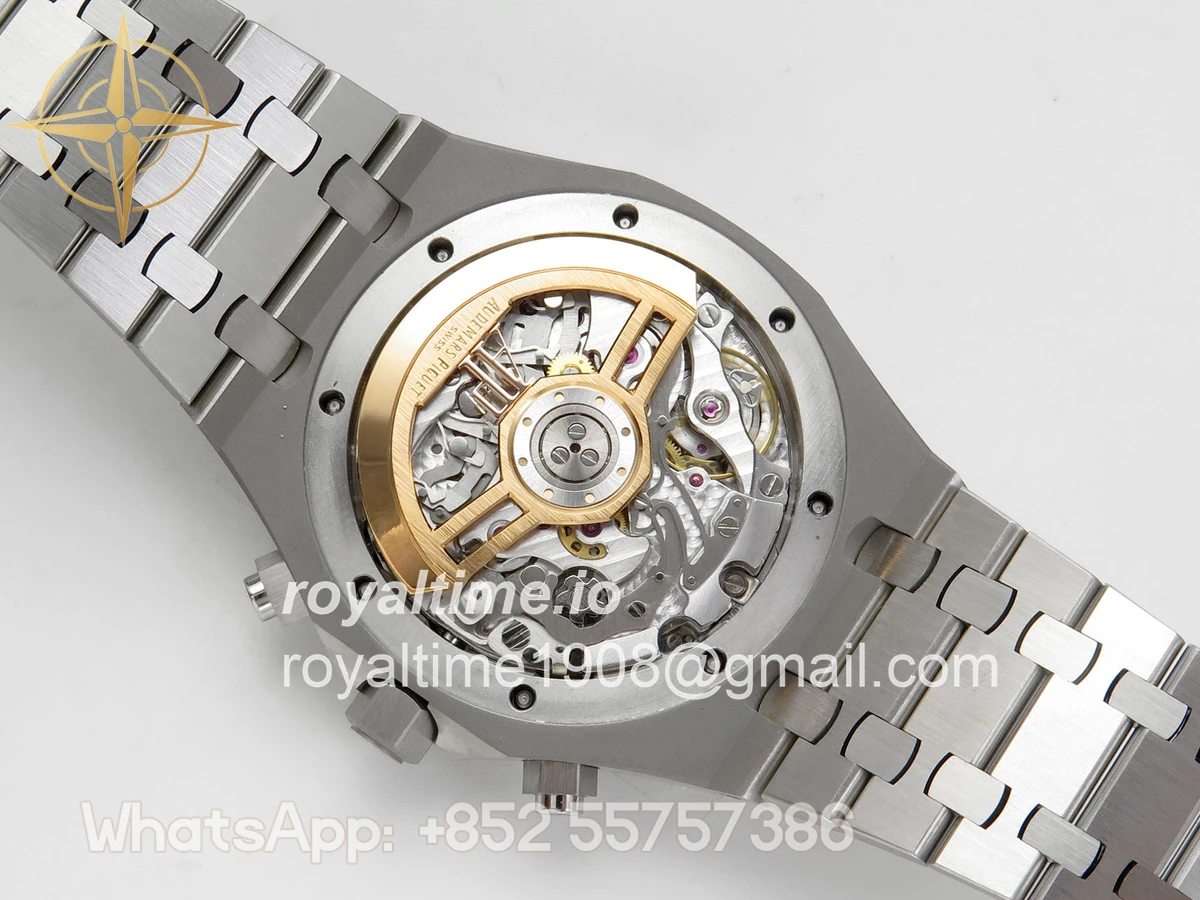 Audemars Piguet Royal Oak Chrono 26240 SS DDF Blue Dial on SS Bracelet SA4401 - Image 13