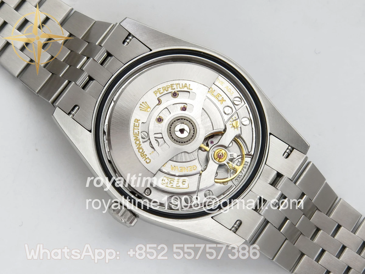 Rolex DateJust 36 SS 126234 ARF Pink Diamond Roman Dial on Jubilee Bracelet DD3235 - Image 13