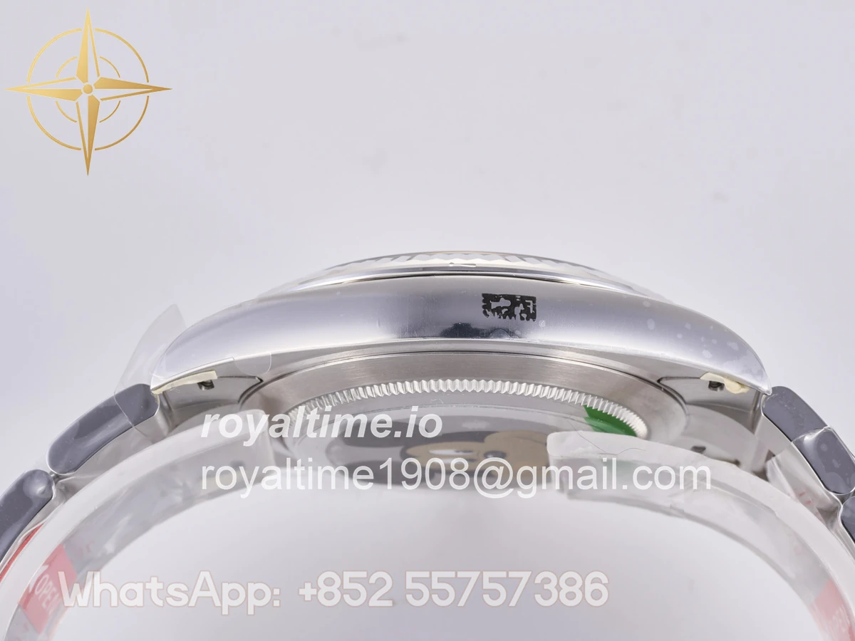 Rolex DateJust 41 126334 Clean Plus 904L Steel Black Dial on Jubilee Bracelet JH3235 (Free Sprung) - Image 13