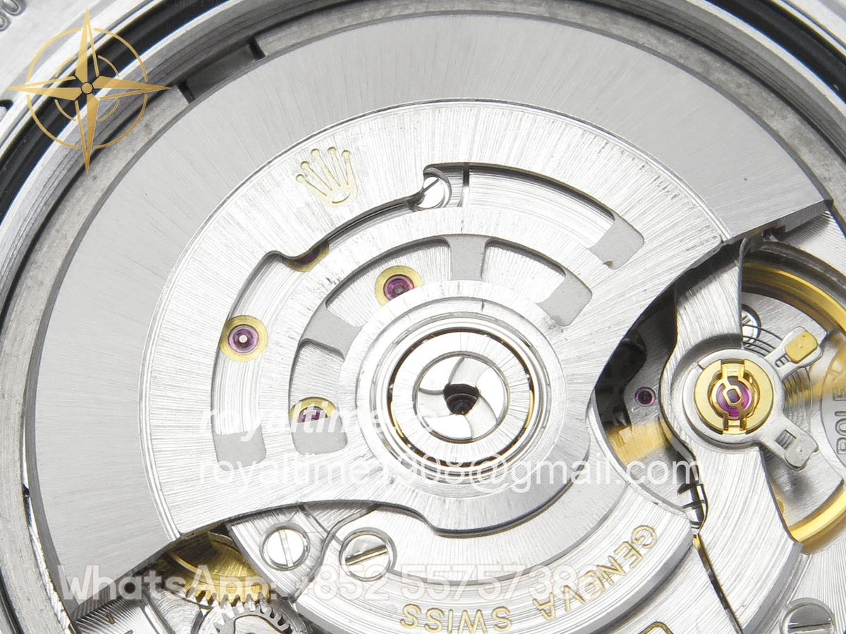 Rolex Day Date 40 SS TMF Ice Blue Crystal Dial on President Bracelet VR3255 (220g) - Image 14