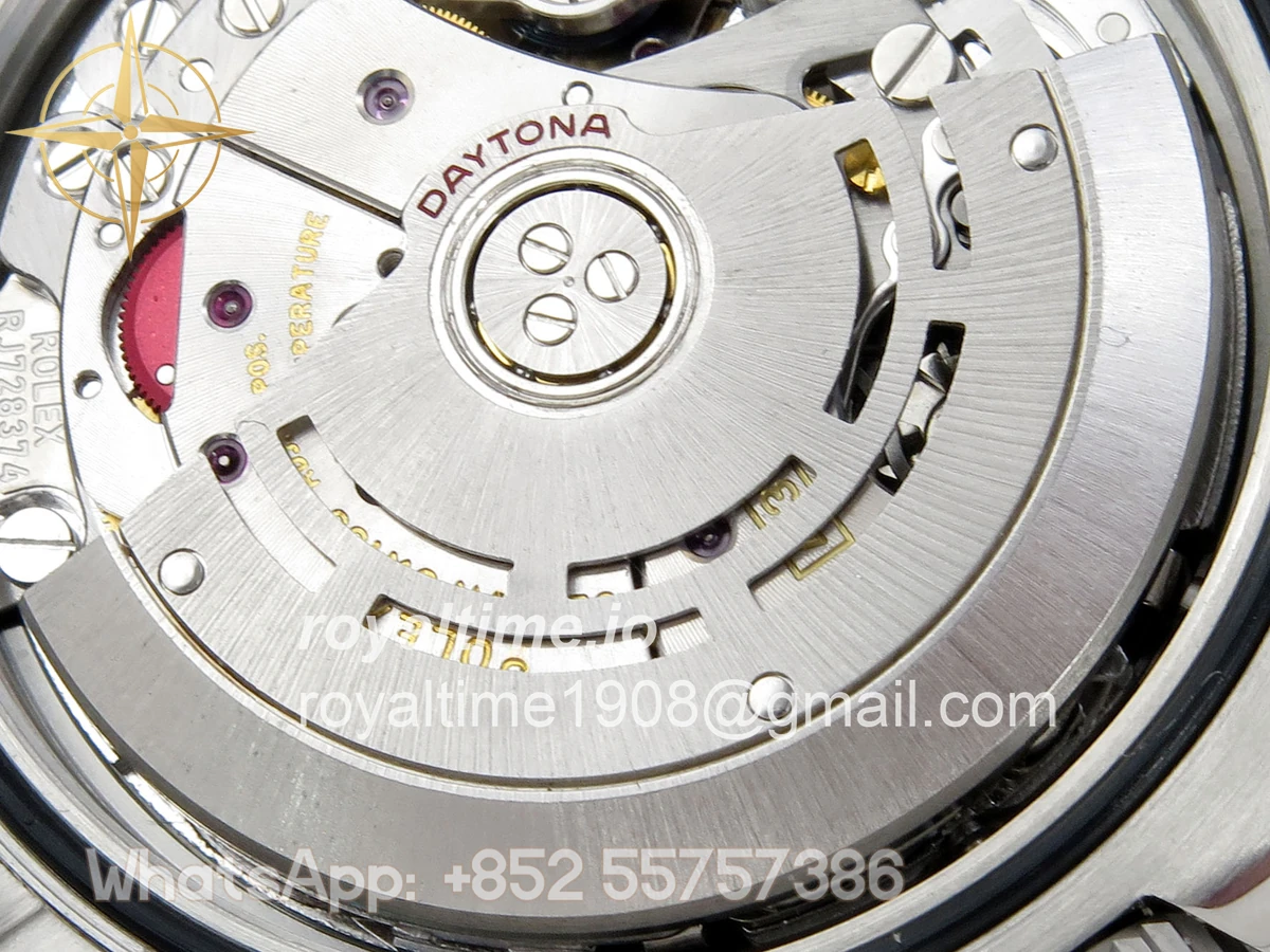 Rolex Daytona 116500 UFO Black Dial on Bracelet UF4130 (Free Sprung) - Image 14