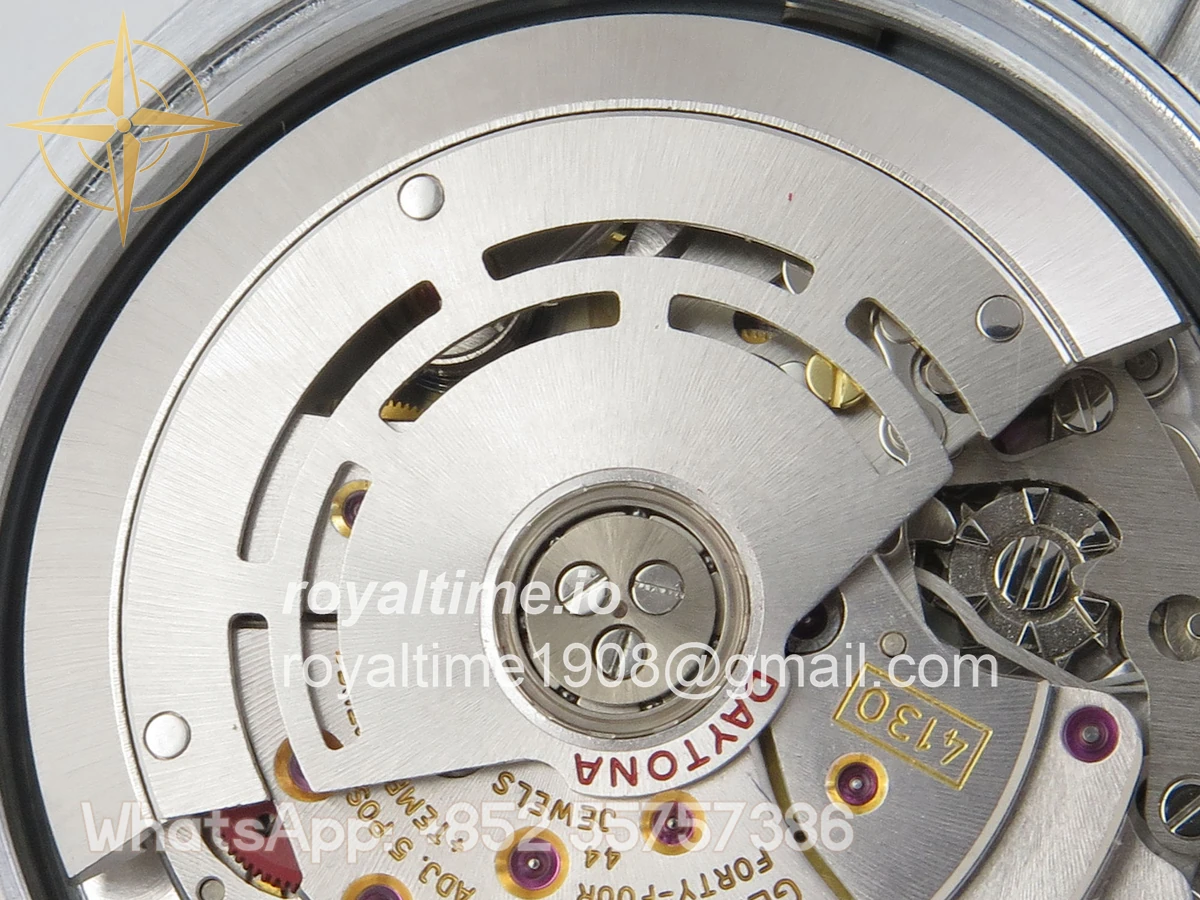 Rolex Daytona 116506 3CF Ice Blue Dial Arabic Markers on SS Bracelet SH4130 V2 - Image 14