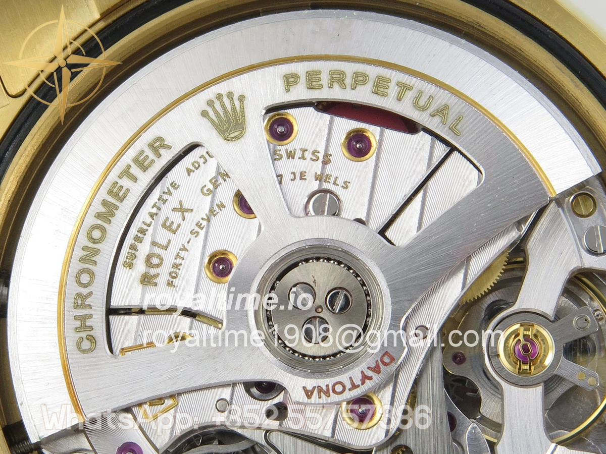 Rolex Daytona 116508 YG 3CF Green/YG Dial on YG Bracelet DD4131 (Gain Weight) - Image 14