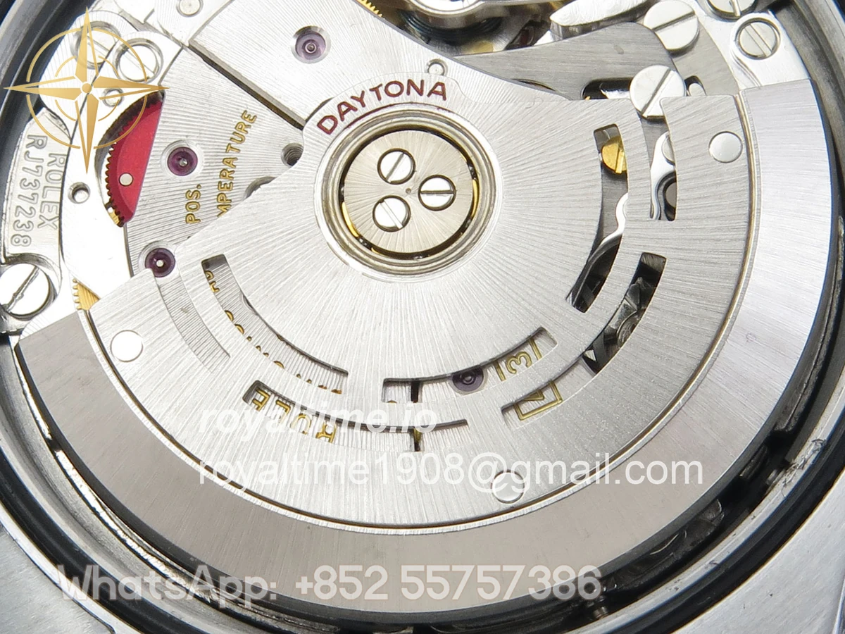 Rolex Daytona 116509 QF Black Numeral Dial on SS Bracelet SA4130 V2 Weighted 182g - Image 14