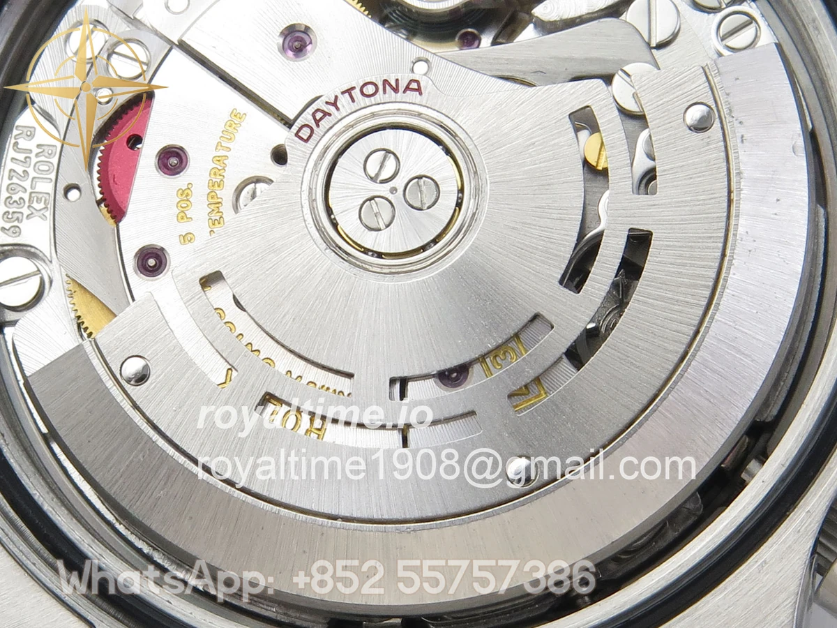 Rolex Daytona 116520 UFO Black Dial on Bracelet UF4130 (Free Sprung) - Image 14