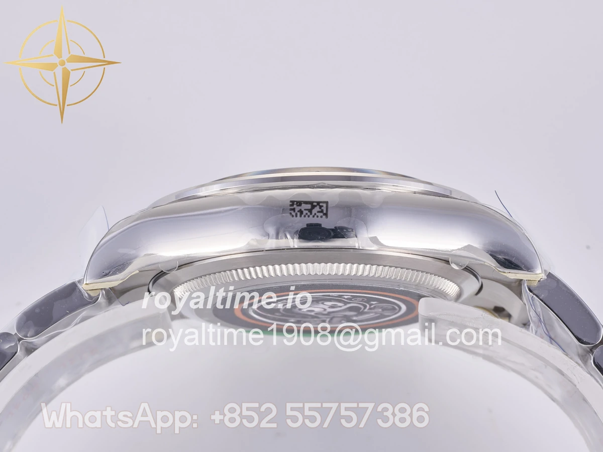 Rolex Daytona 126500 QF 904L Steel White Dial on SS Bracelet JH4131 (Free Sprung) - Image 14