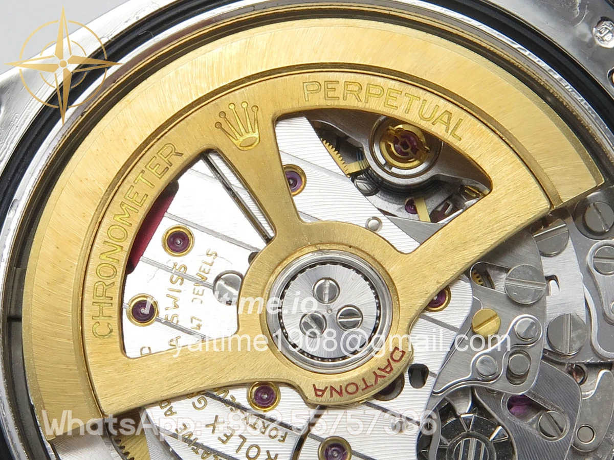 Rolex Daytona 126506 UFO Ice Blue Crystal Dial on Bracelet UF4131 (Free Sprung) - Image 14