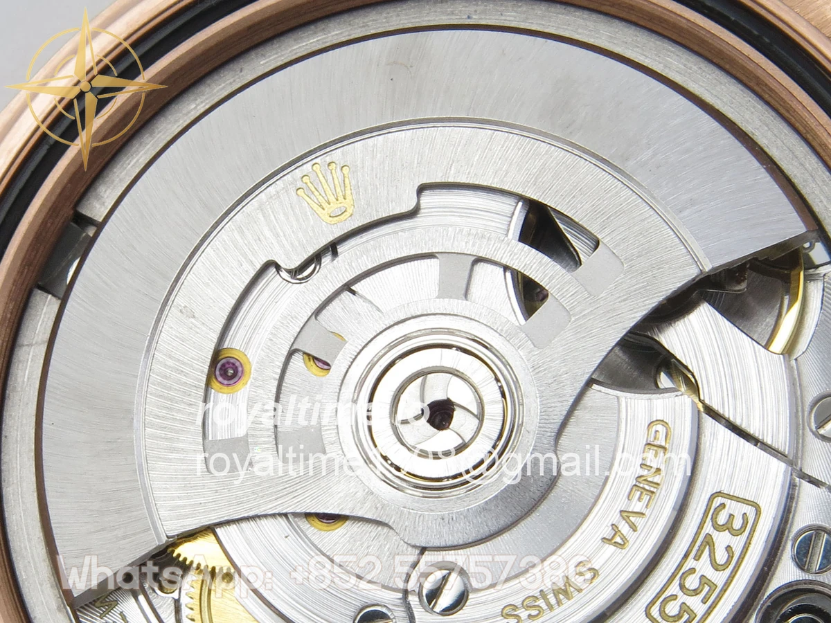 Rolex Day Date 40 RG TMF Brown Ombre Roman Dial on President Bracelet VR3255 (220g) - Image 14