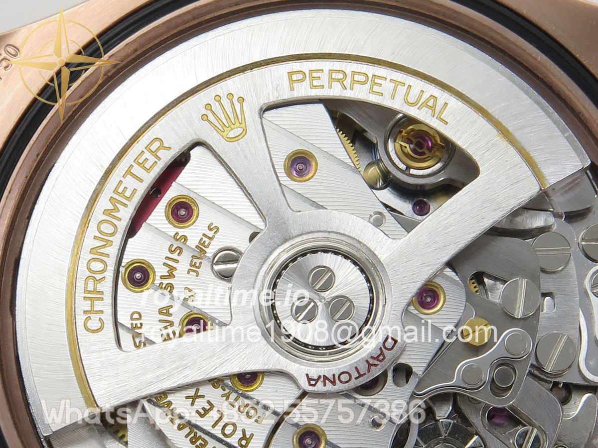 Rolex Daytona 126515 UFO RG/Black Dial on Oysterflex Strap UF4131 - Image 14