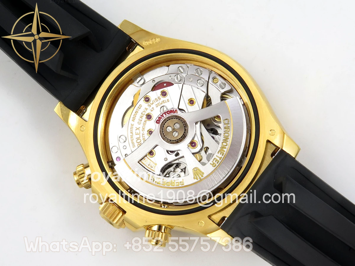 Rolex Daytona 126518 ARF YG Dial on Oysterflex Strap DD4131 V2 (Weighted) - Image 14