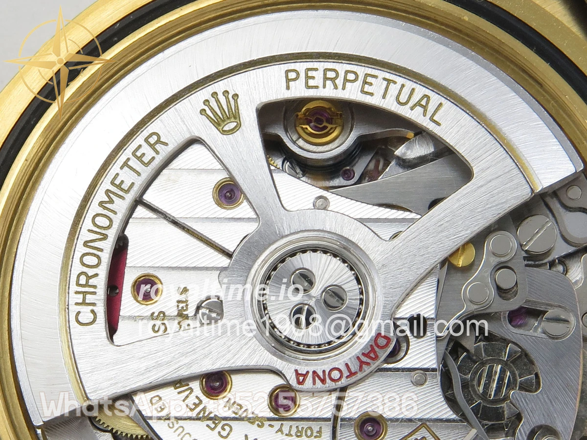 Rolex Daytona 126518 BTF White Dial on Oysterflex Strap DD4131 (Weighted) 162g - Image 14