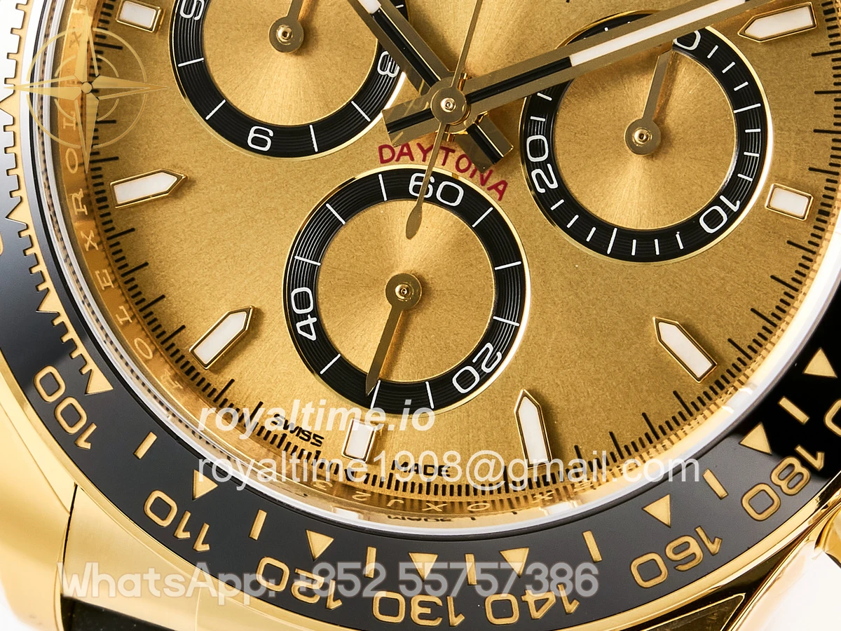 Rolex Daytona 126518 YG Clean Plus YG Dial on Oysterflex Strap DD4131 - Image 14
