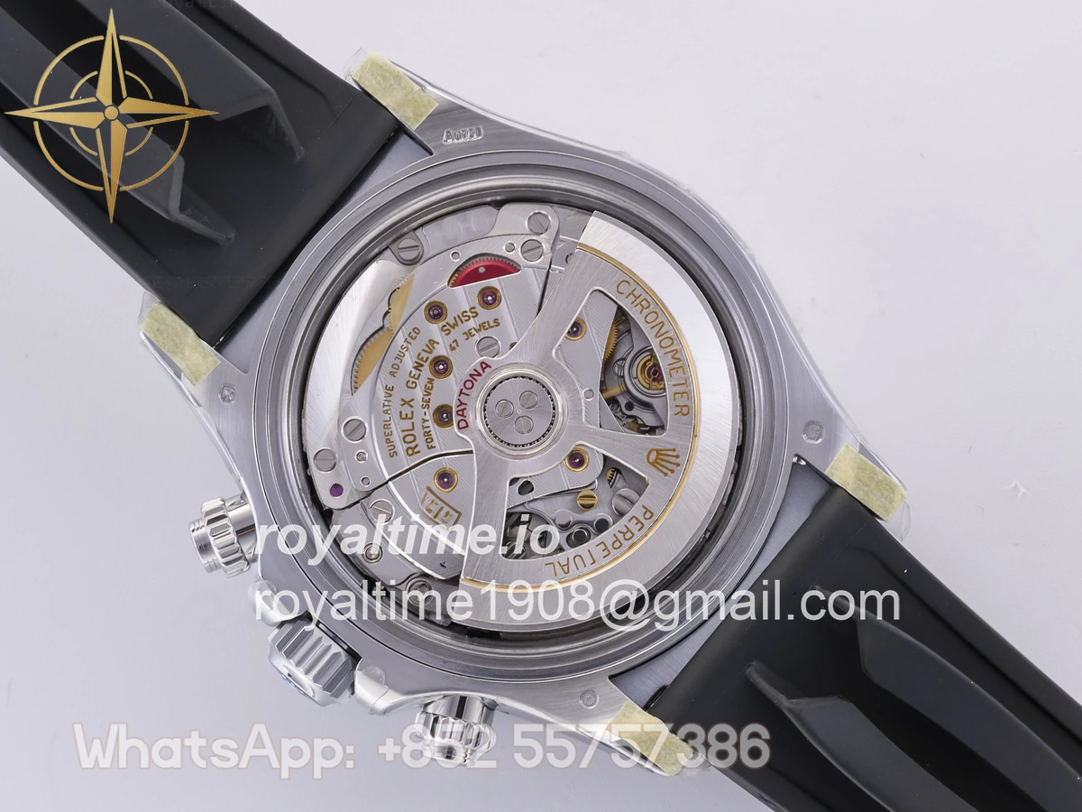 Rolex Daytona 126519 3BF Gray/Black Dial Sticks Markers on Oysterflex Strap Weighted 160g - Image 14