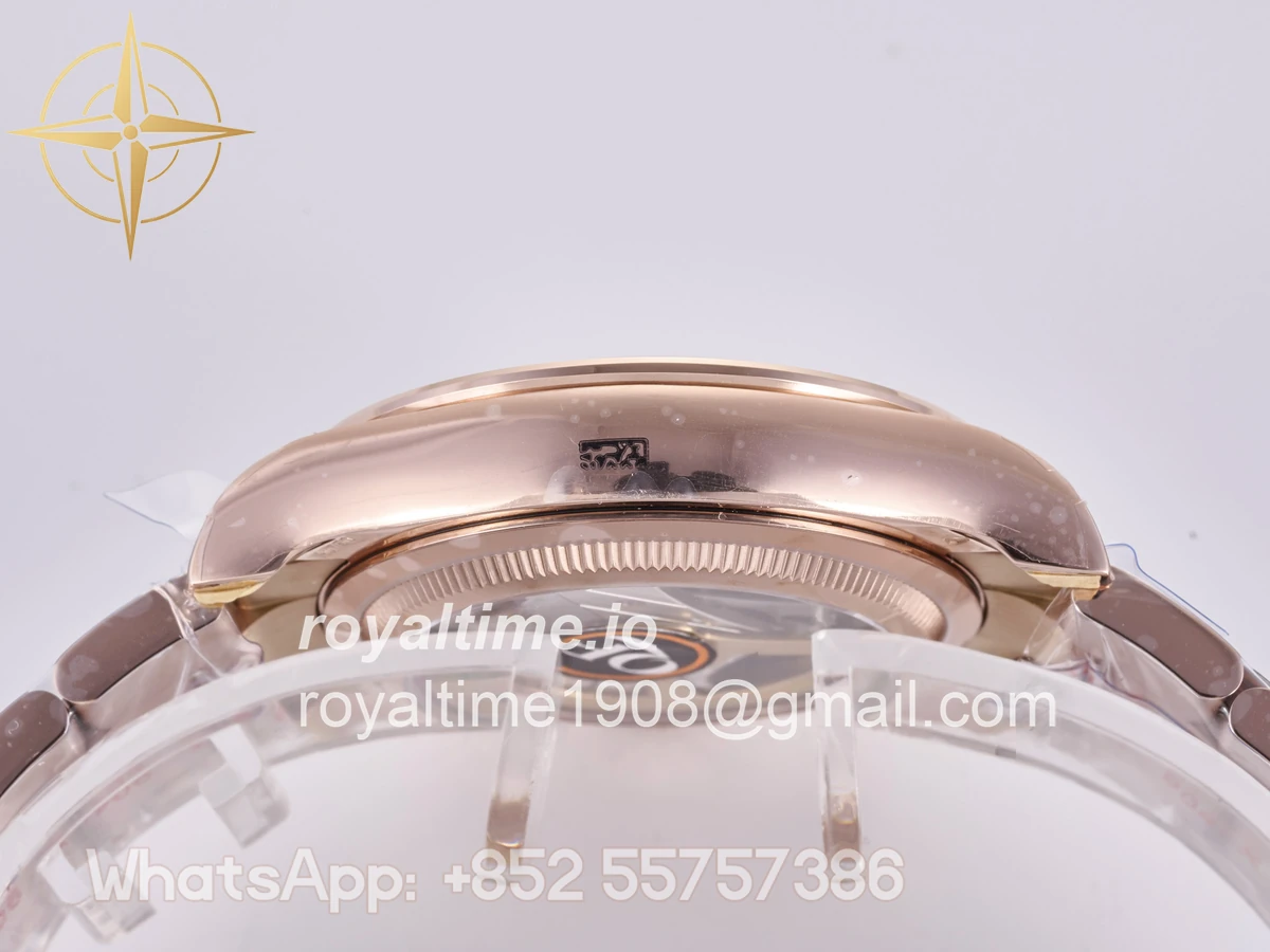 Rolex Daytona 126525 LN Le Mans QF on RG Bracelet JH4132 Free Sprung (Weighted) 175g - Image 14