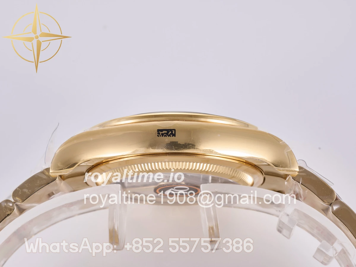 Rolex Daytona 126528 LN Le Mans QF on YG Bracelet JH4132 Free Sprung (Weighted) 175g - Image 14