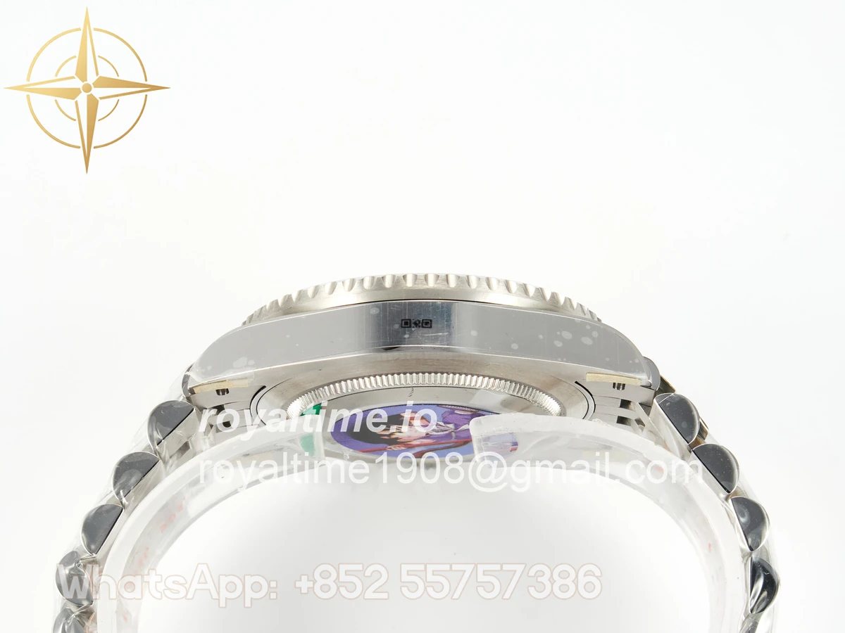 Rolex GMT-Master II 126710 GRNR Black/Gray Ceramic ARF on Jubilee Bracelet DD3285 CHS V3 - Image 14