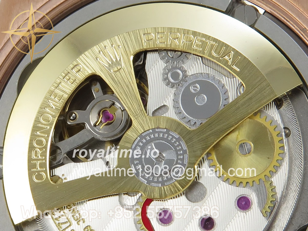 Rolex Land Dweller 127335 DIWF White Dial on RG Bracelet A7135 - Image 14