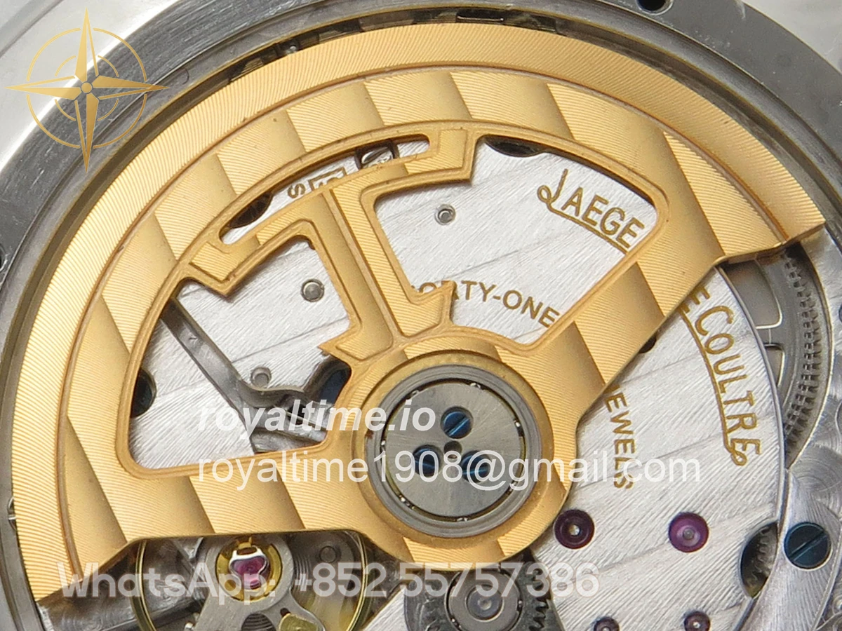 Jaeger-LeCoultre Master Ultra Thin Power Reserve SS APSF Silver Dial on Black Leather Strap DD938 - Image 14