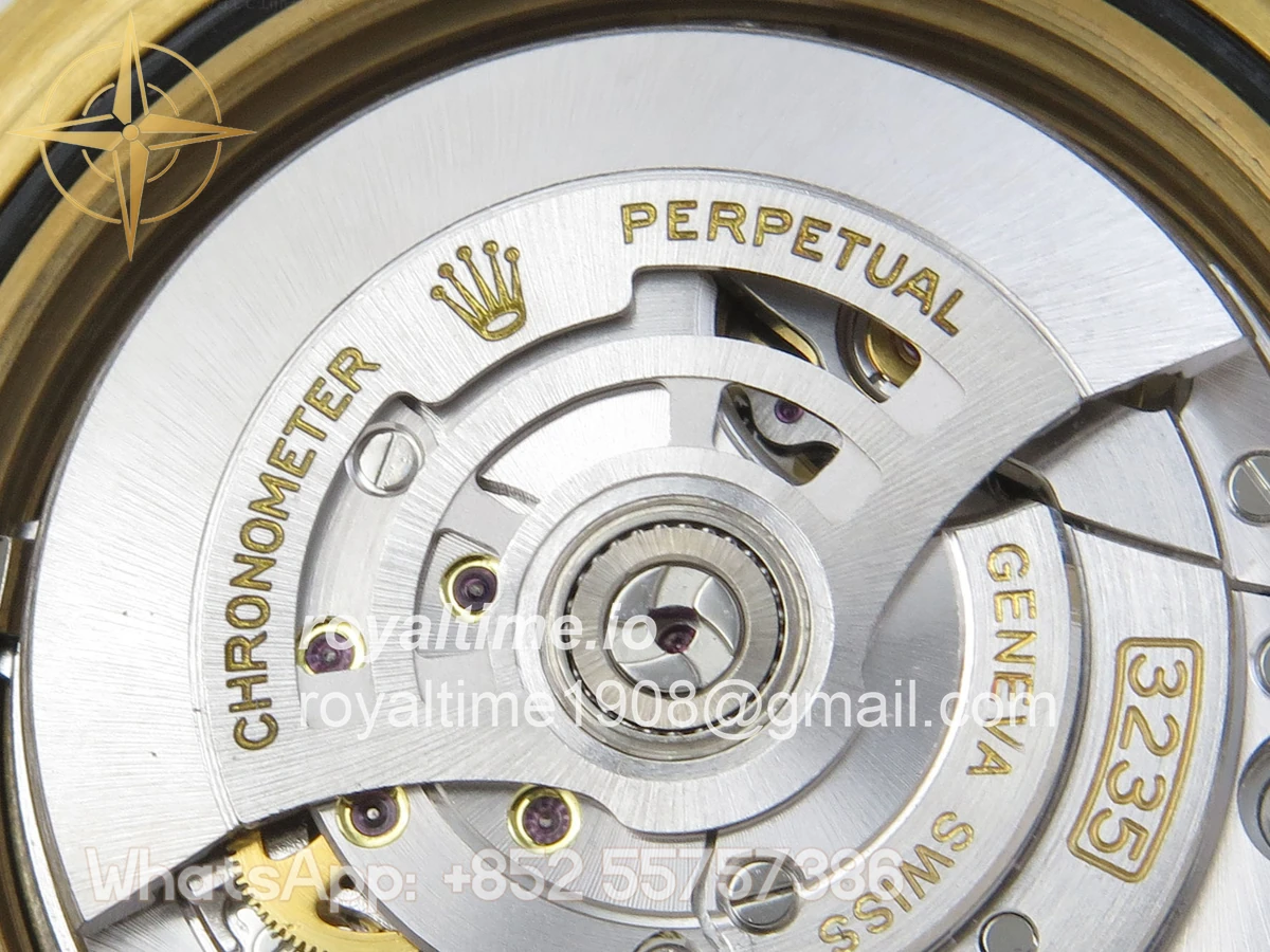 Rolex Yacht-Master 42mm 226658 YG QF on Oysterflex Strap JH3235 V18 (Free Sprung) Weighted 171g - Image 14