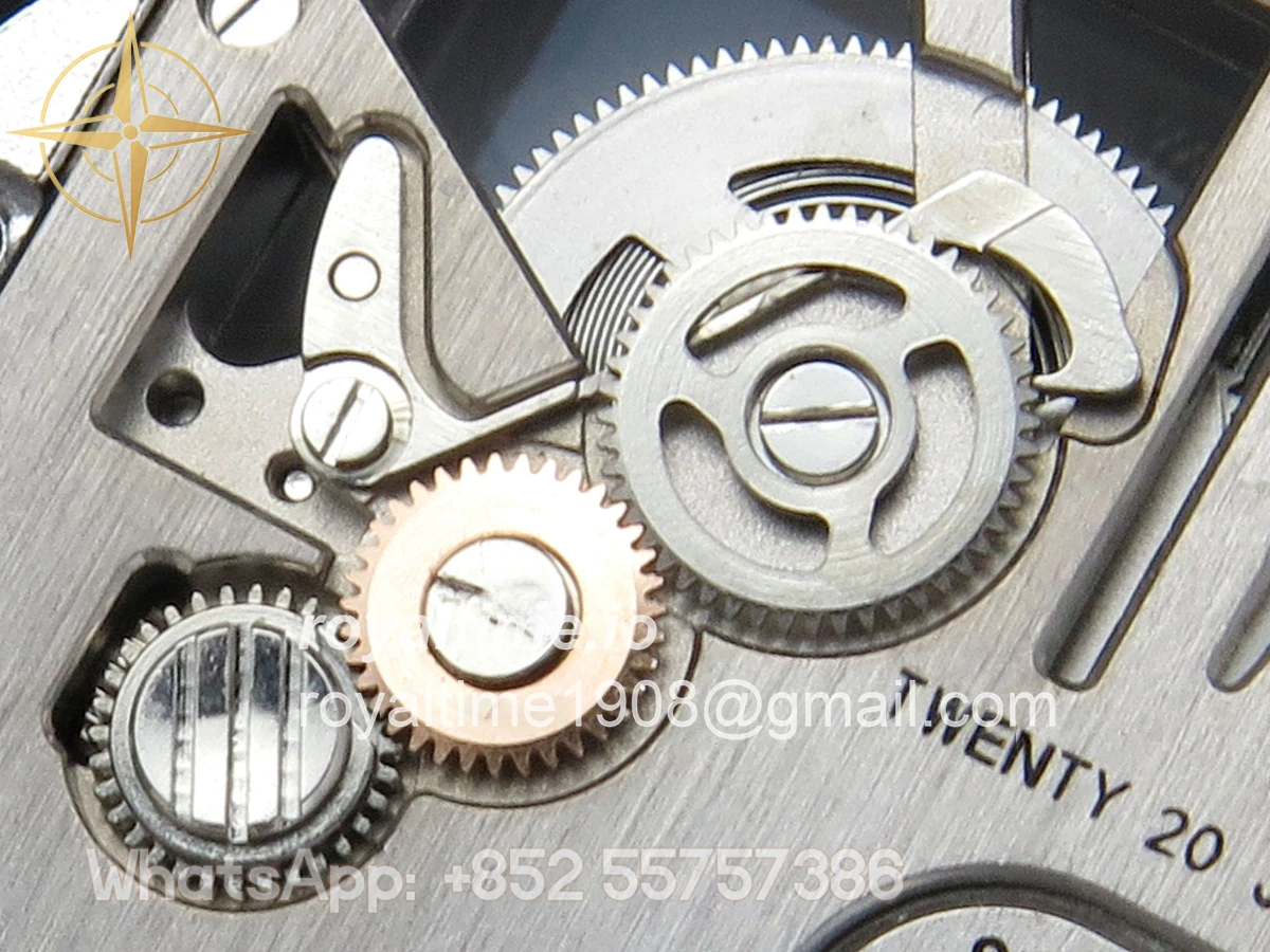 Cartier Santos de Cartier Skeleton PVD MLF Skeleton Black Skeleton Dial on SS SmartLink Bracelet 9611MC - Image 14