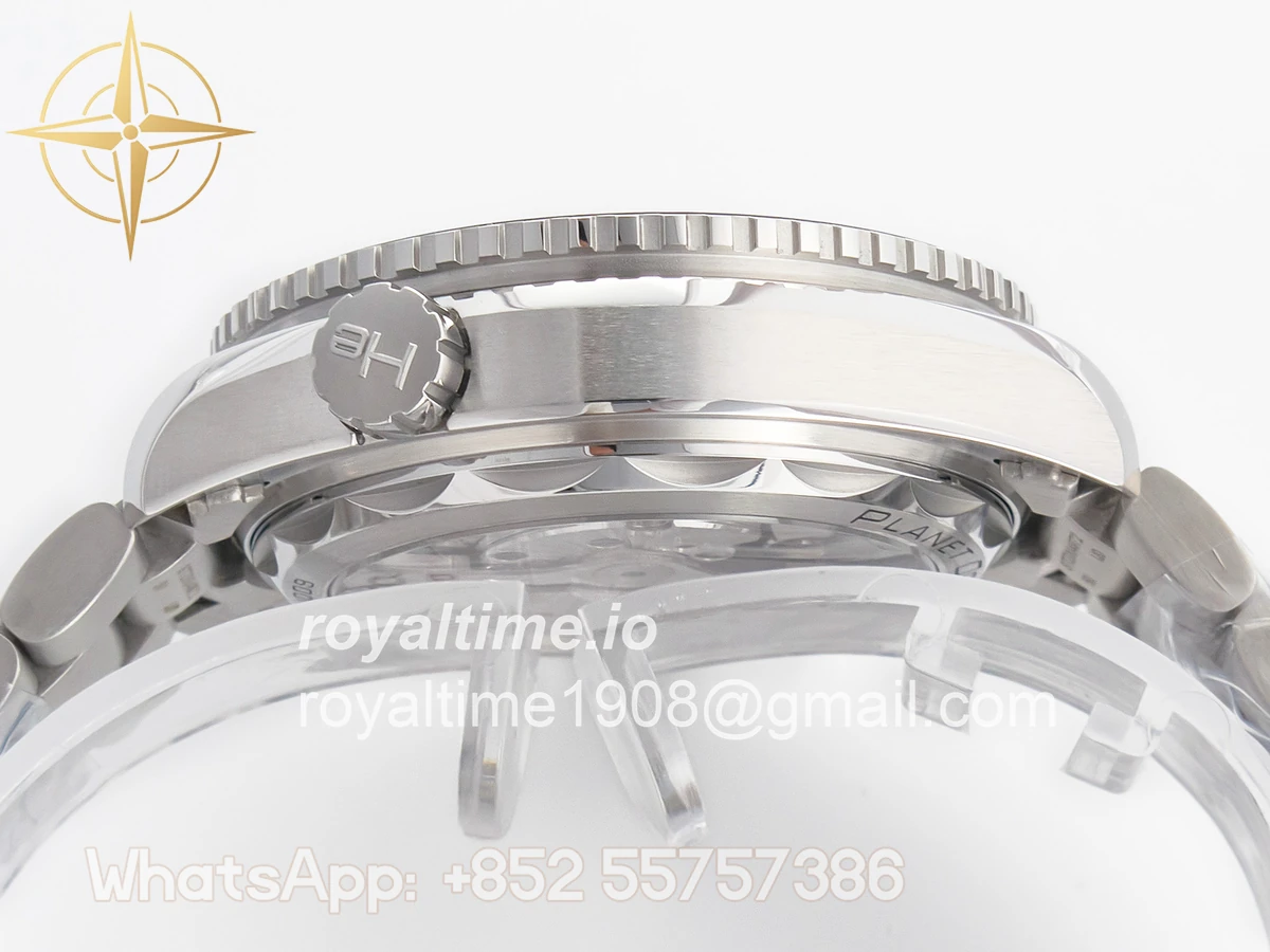 Omega Planet Ocean 600M 39.5mm VSF Black Dial Black Ceramic Bezel on SS Bracelet A8800 - Image 14