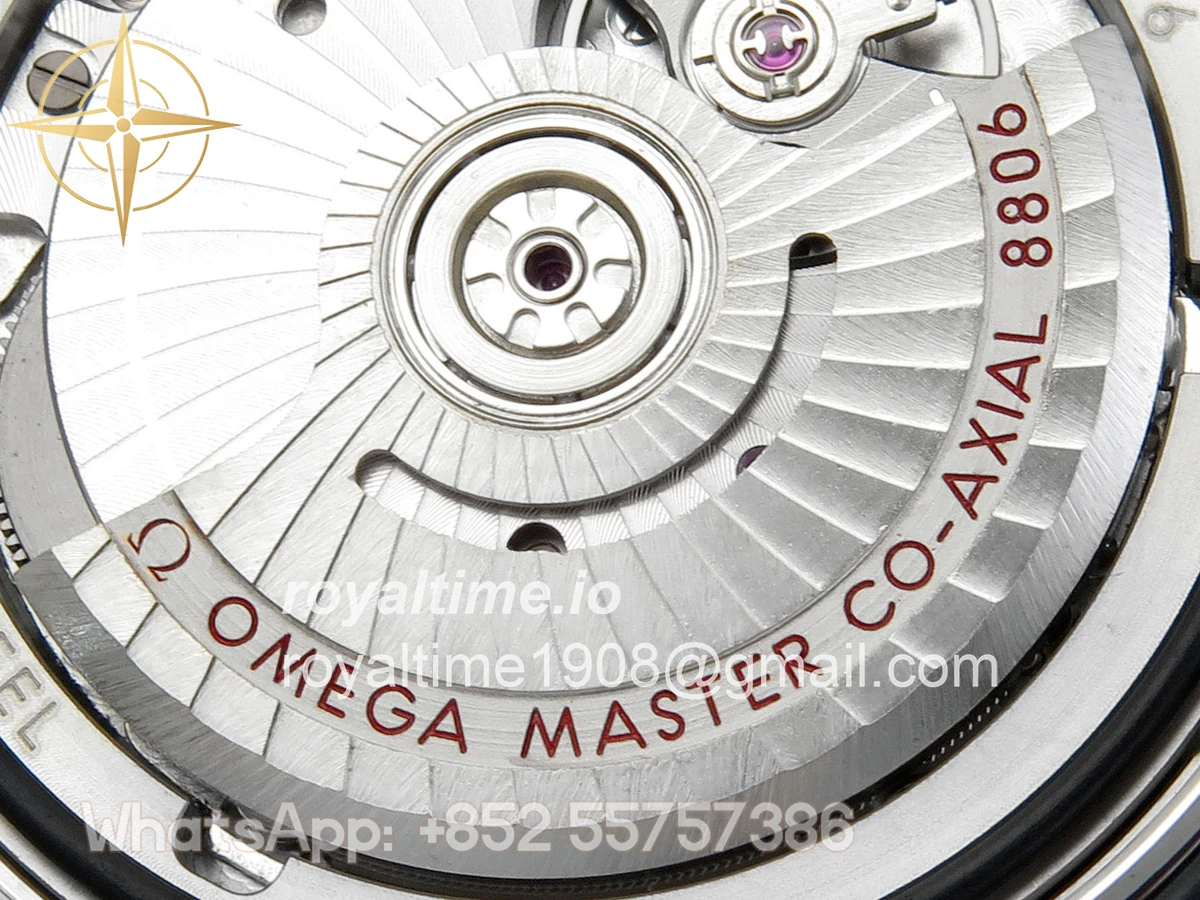 Omega Seamaster 300M Diver SS ORF Black/Orange Dial on SS Mesh Bracelet OR8806 - Image 14