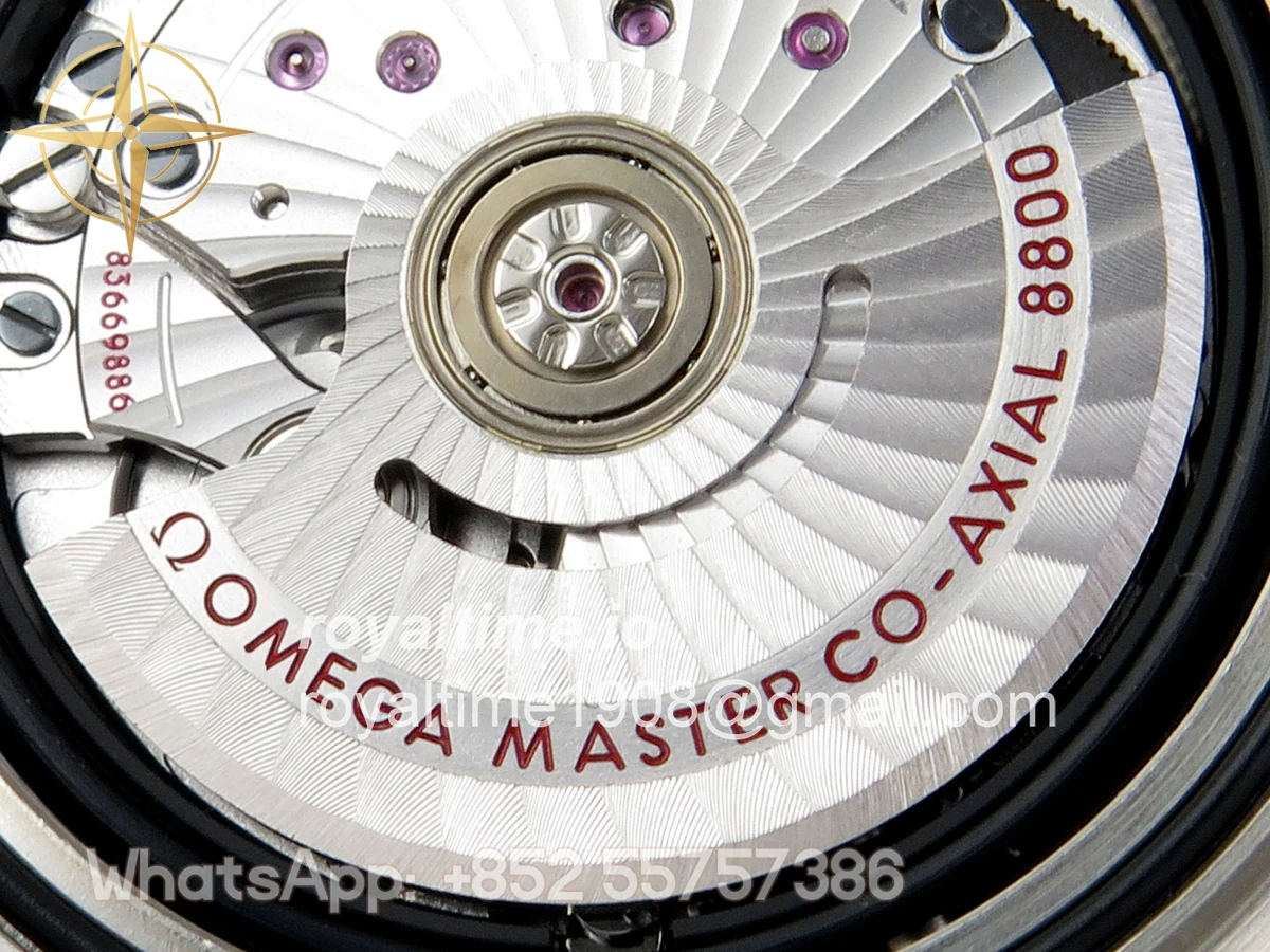 Omega Seamaster 39.5mm VSF Summer Blue Dial on SS Bracelet SA8800 V4 - Image 14