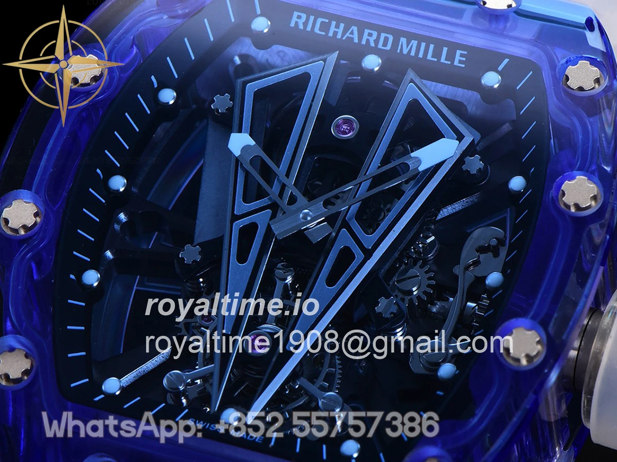 Richard Mille RM 027-01 Tourbillon Blue Sapphire - Image 14
