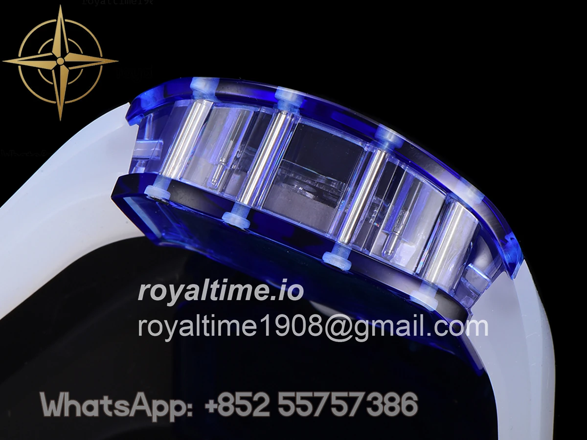 Richard Mille RM 027-01 Tourbillon Blue Sapphire Skull - Image 14