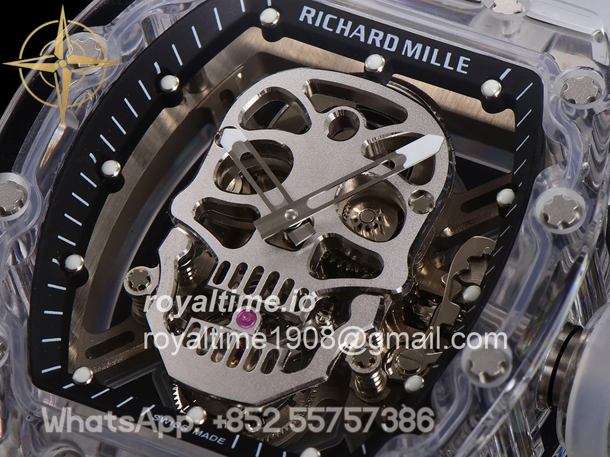 Richard Mille RM 027-01 Tourbillon Sapphire Skull - Image 14