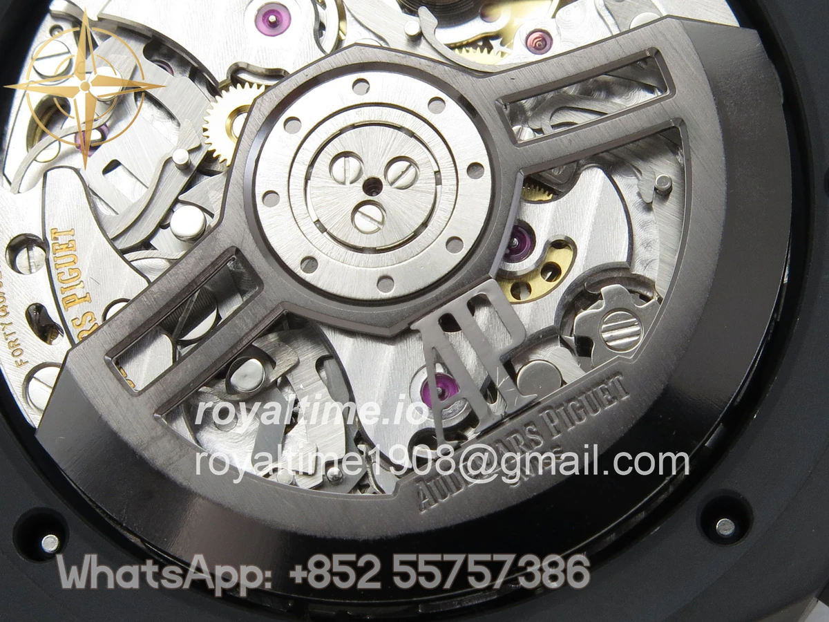 Audemars Piguet Royal Oak Chrono 26240 PVD DDSF Black Dial on PVD Bracelet DD4401 - Image 14