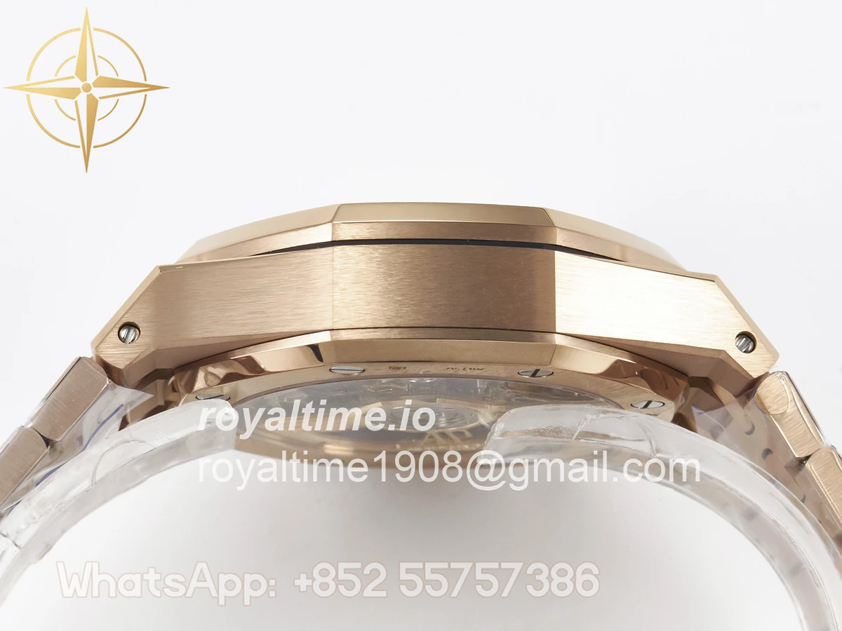 Audemars Piguet Royal Oak Chrono 26240 RG APSF Blue Dial on RG Bracelet SA4401 - Image 14